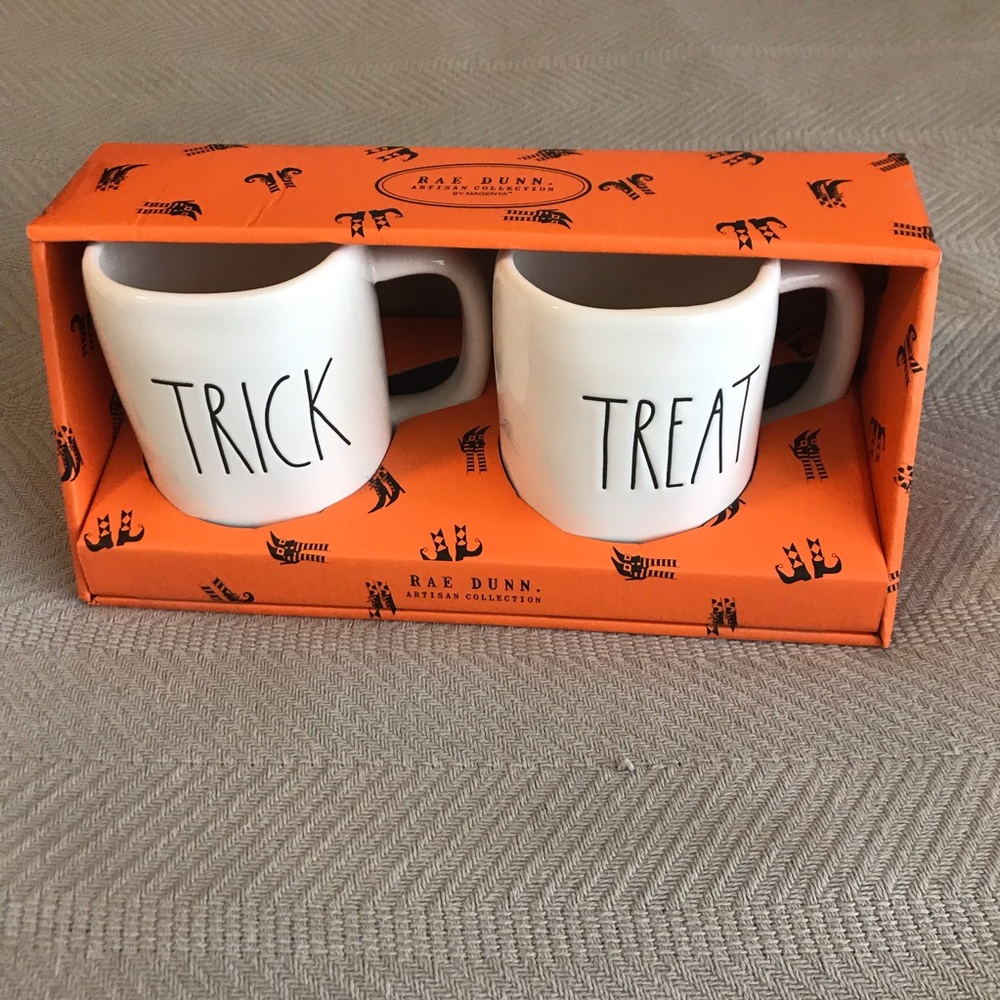 Rae Dunn Halloween set Trick Treat